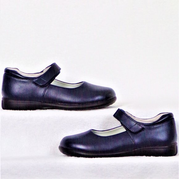 navy blue mary jane school shoes